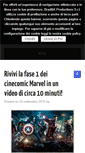 Mobile Screenshot of capitanamericablog.screenweek.it